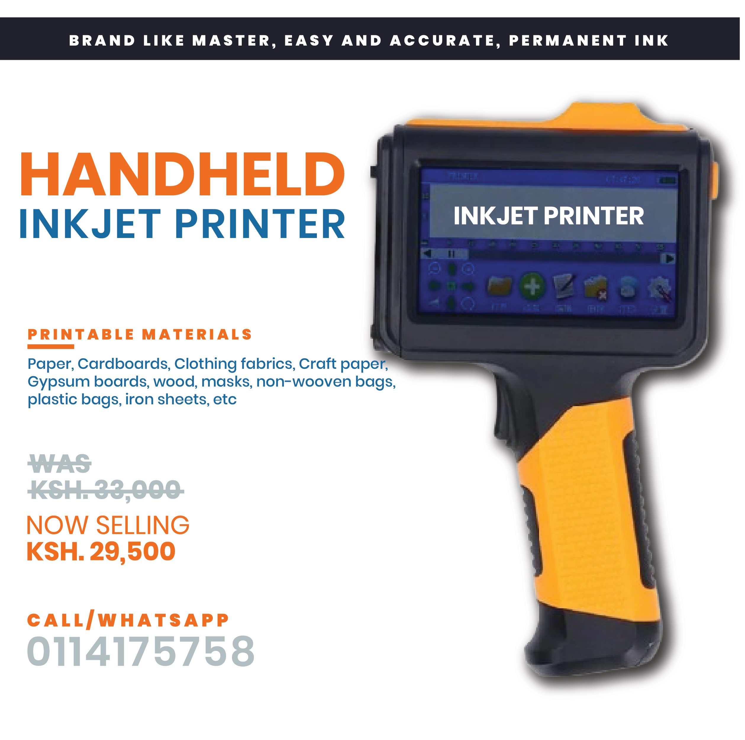 handheld inkjet printer
