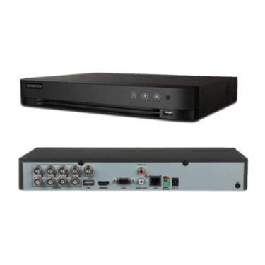 Hikvision 8-Channel 720p H.265 DVR (Model: DS-7208HGHI-M1, 1U Rack Mountable)