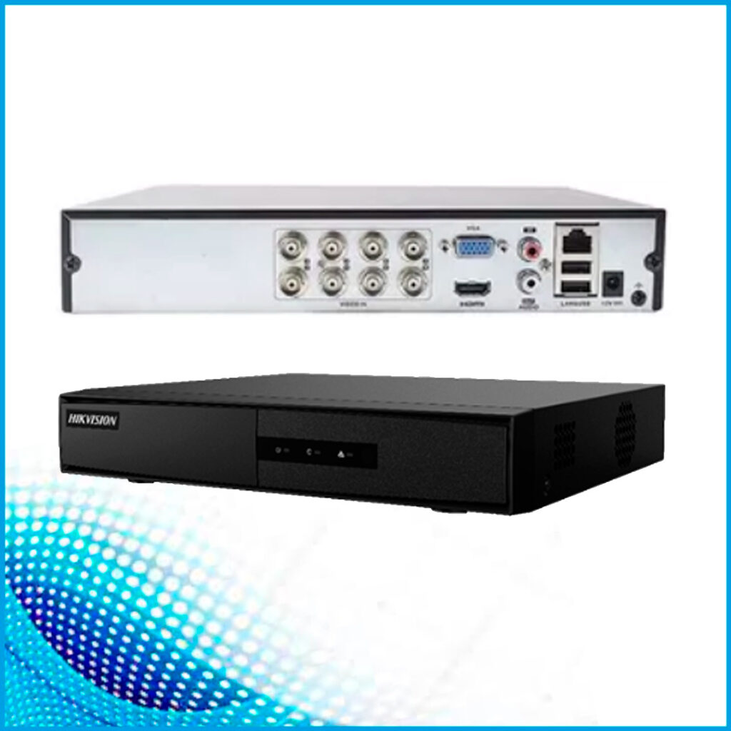 Hikvision 8-Channel 720p H.265 DVR (Model: DS-7208HGHI-M1, 1U Rack Mountable) - Image 2
