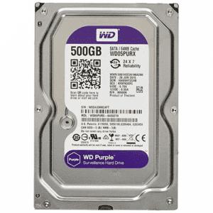 WD Purple Surveillance 500GB 3.5' Hard Drive